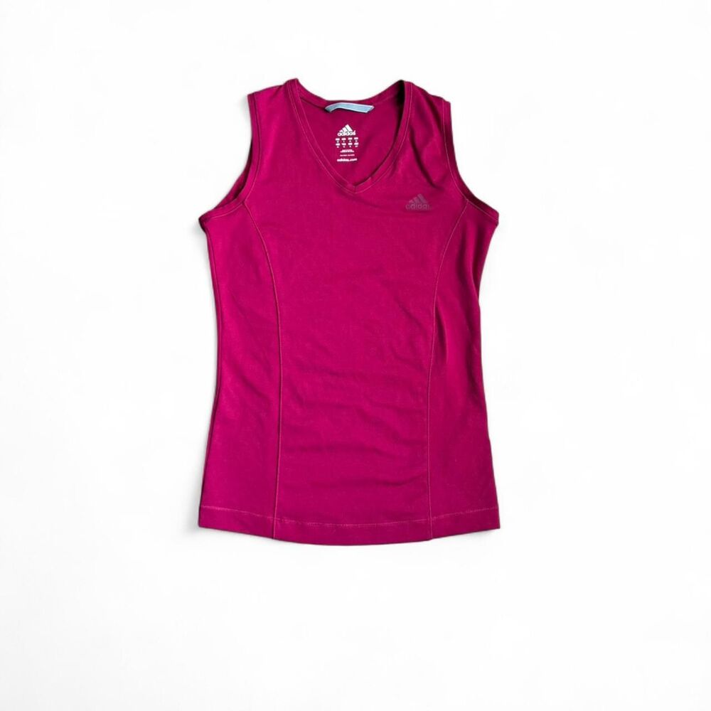 Magenta Adidas Active Tank Size Small